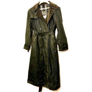 Barbour A600 Women’s Waxed Canvas Trench Coat